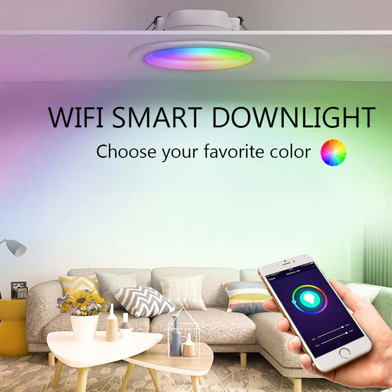 AdapTABLE Full Spectrum Smart Wifi LED Downlight