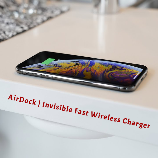 AirDock Invisible Long Distance Quick Wireless Phone Charger