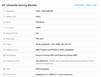 Gaming Monitors (3 WEEKS BACKORDER)