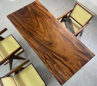 CUSTOM ORDER (1600*740*60MM SA WALNUT SINGLE SLAB TOP + PRO-MAX FRAME + ACCESSORIES)