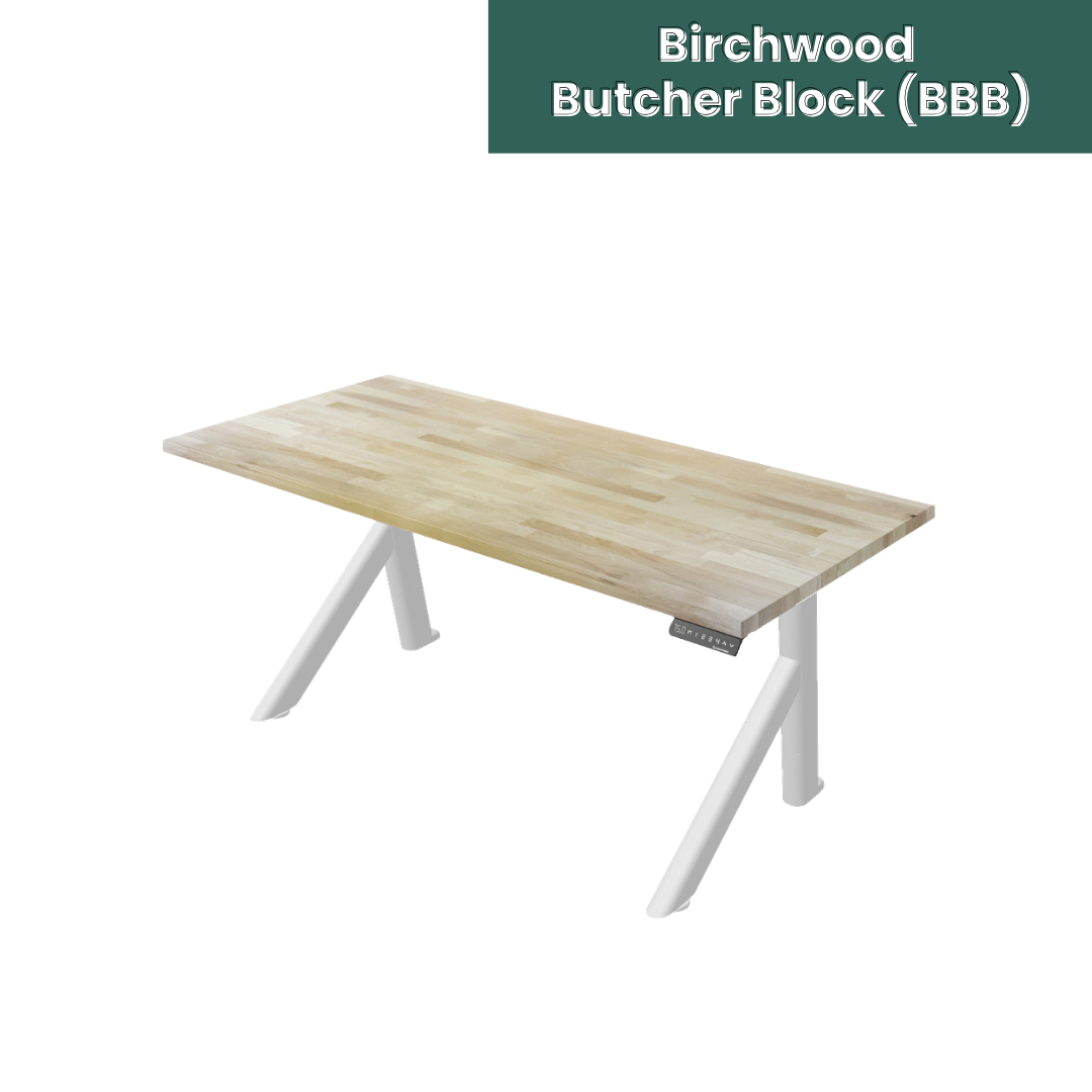 (PREORDER APEX FRAME) Solid Wood Desks