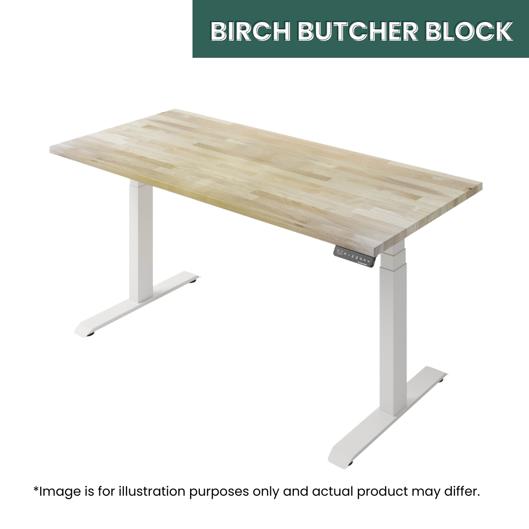 (SOLID WOOD) AdapTABLE Standing Desk Pro Max