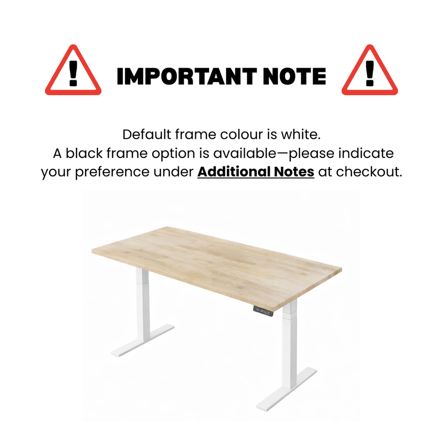 Birchwood Plank-Joint Classic Sit Stand Desk