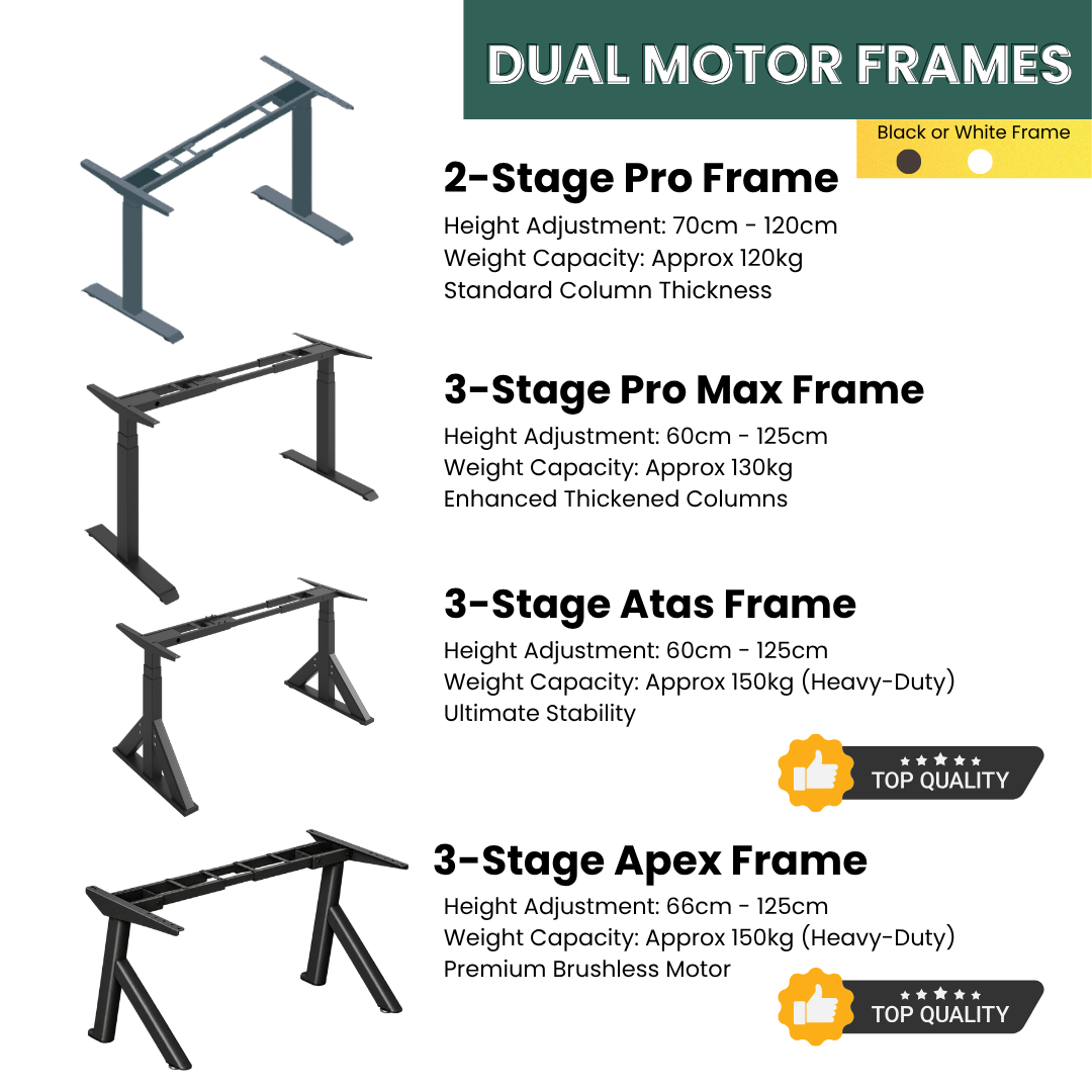 AdapTABLE Standing Desk Frame Only