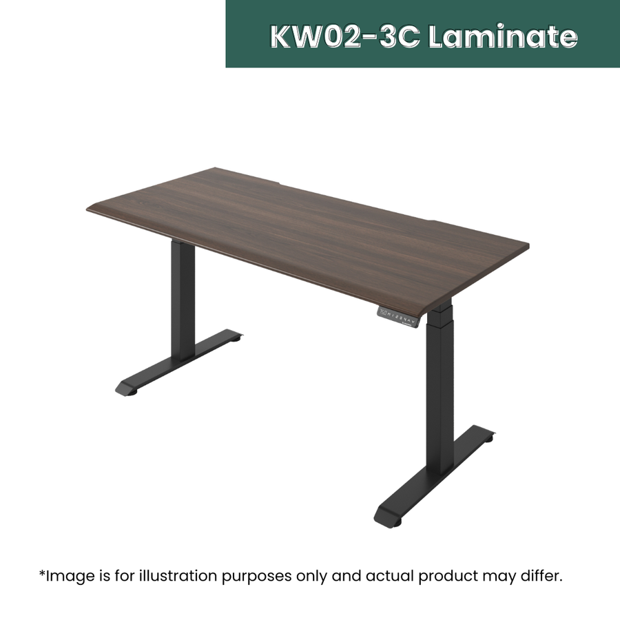 (DELUXE LAMINATES) AdapTABLE Standing Desk Pro Max