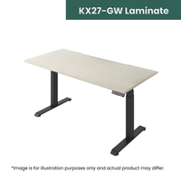 (DELUXE LAMINATES) AdapTABLE Standing Desk Pro Max
