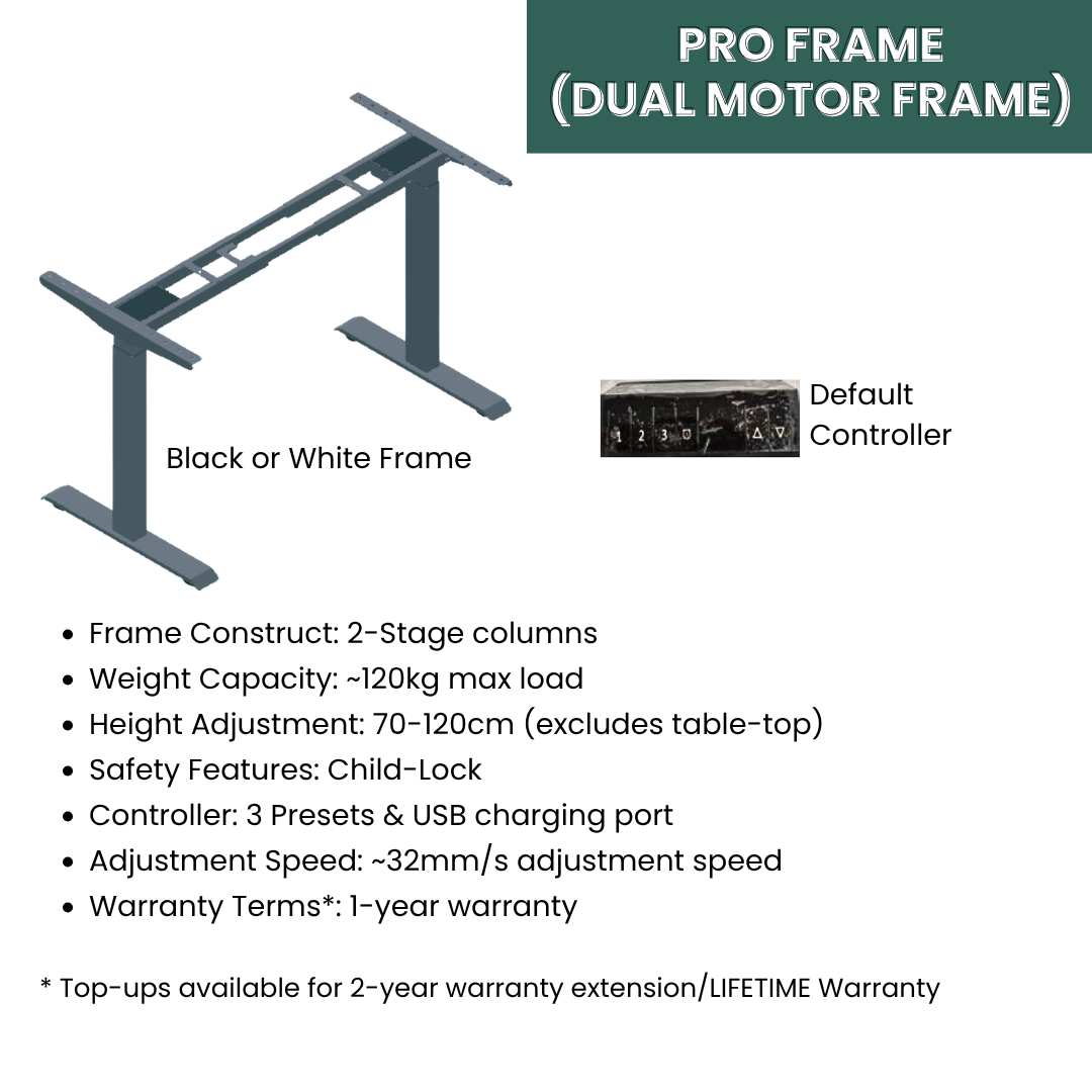 (PRO FRAME) Pro Series Laminates without rear panels
