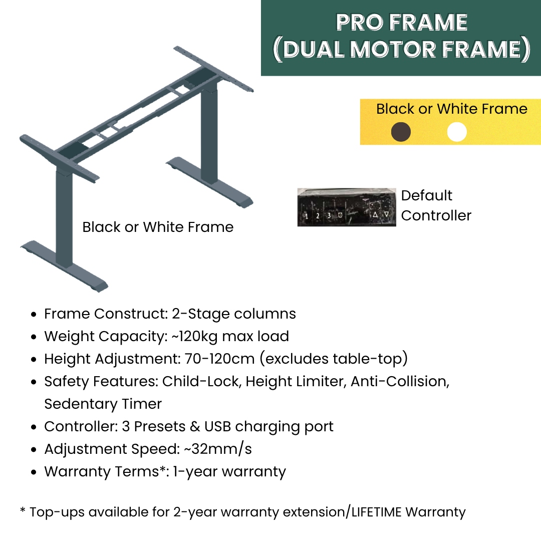 (CLEARANCE) Black Laminate Desk