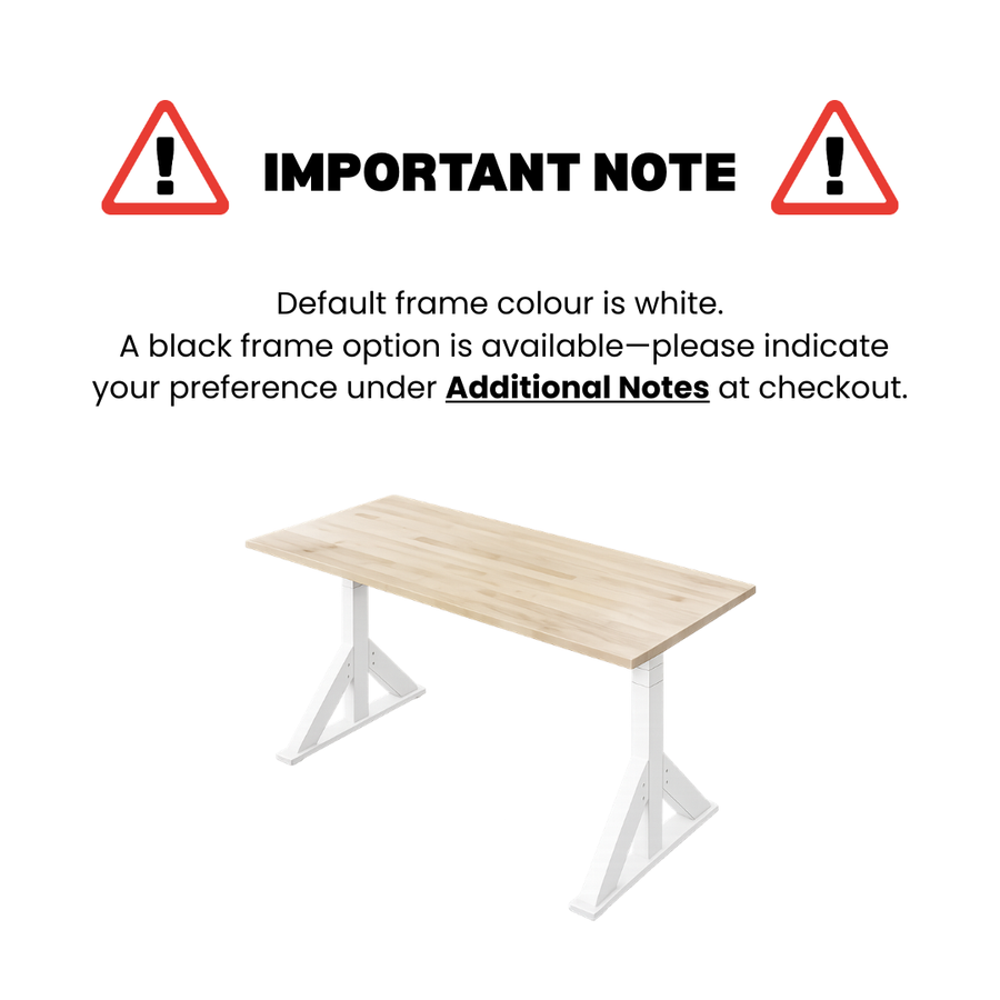 Birchwood Plank-Joint Atas Sit Stand Desk