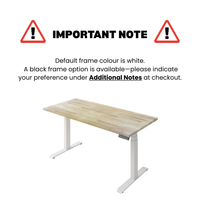 Birchwood Butcher Block Classic Sit Stand Desk
