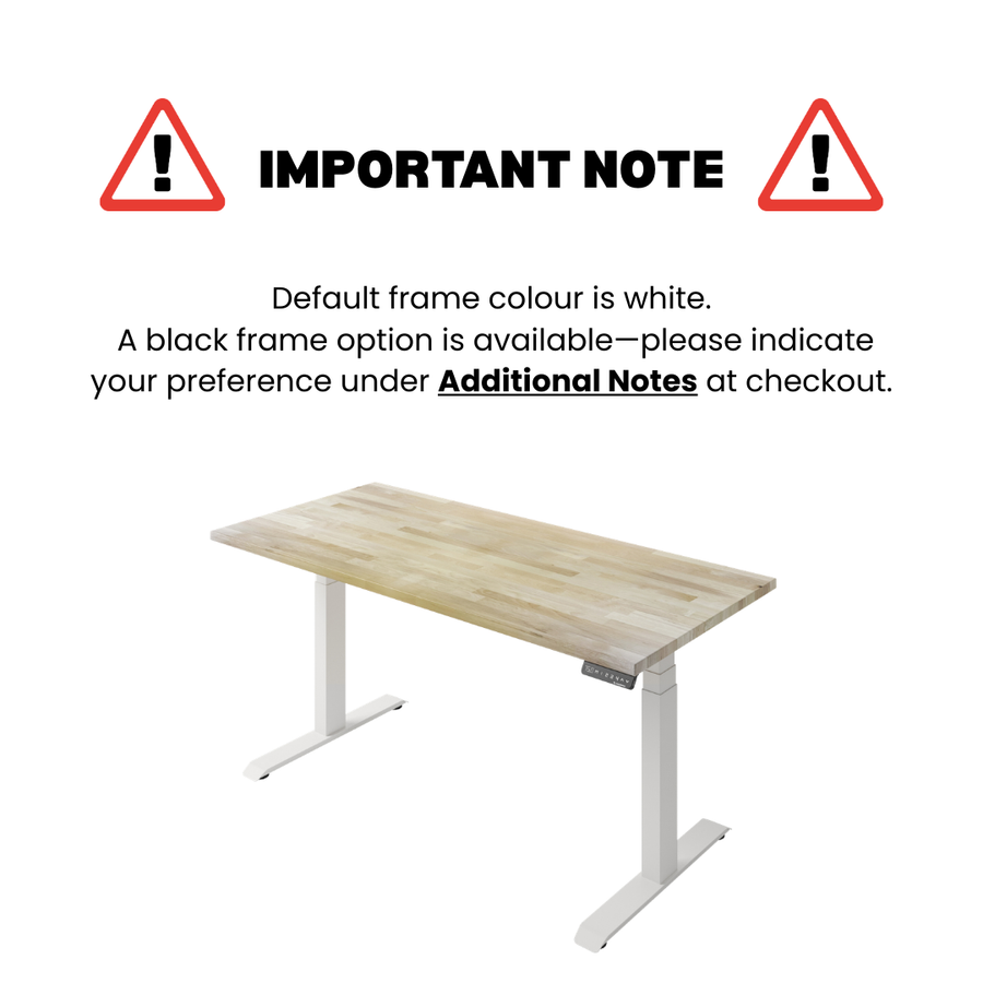 Birchwood Butcher Block Classic Sit Stand Desk