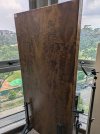 SINGLE SLAB (1645*795*65 SINGLE SLAB TABLE + BLACK CLASSIC + ACCESSORIES)