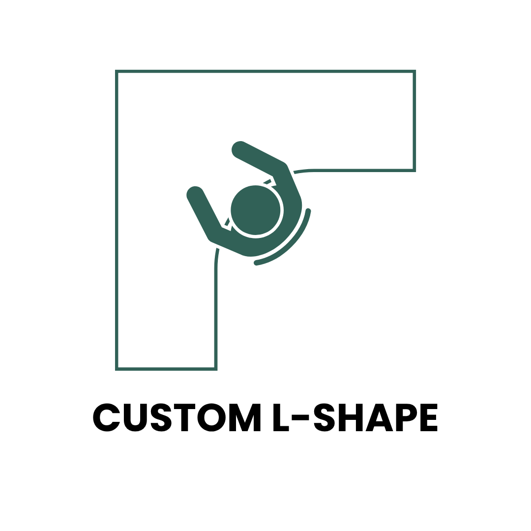 Custom L-Shaped Table